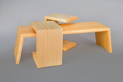 竹集成材竹家具板材的造型、生产工艺和制作流程